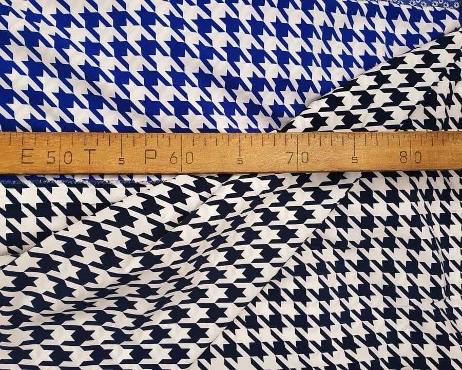 Суперсофт гусиная лапка Электрик и Темно-синий — изображение 4