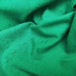 Жаккард двухсторонний Цветы с Узорами Зеленый
