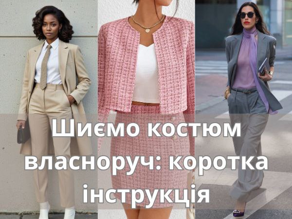 Шьем костюм своими руками