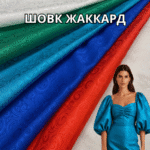 Шелк Жаккард Двухсторонний Узоры